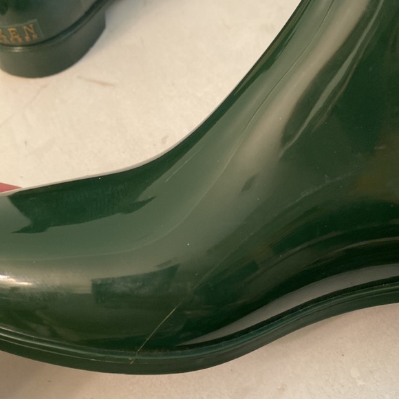Lauren Ralph Lauren green rain booties - Picture 10 of 16